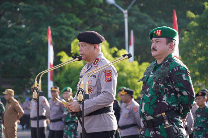 Kasdam Pattimura Hadiri Upacara Pembukaan Diklat Siwalima